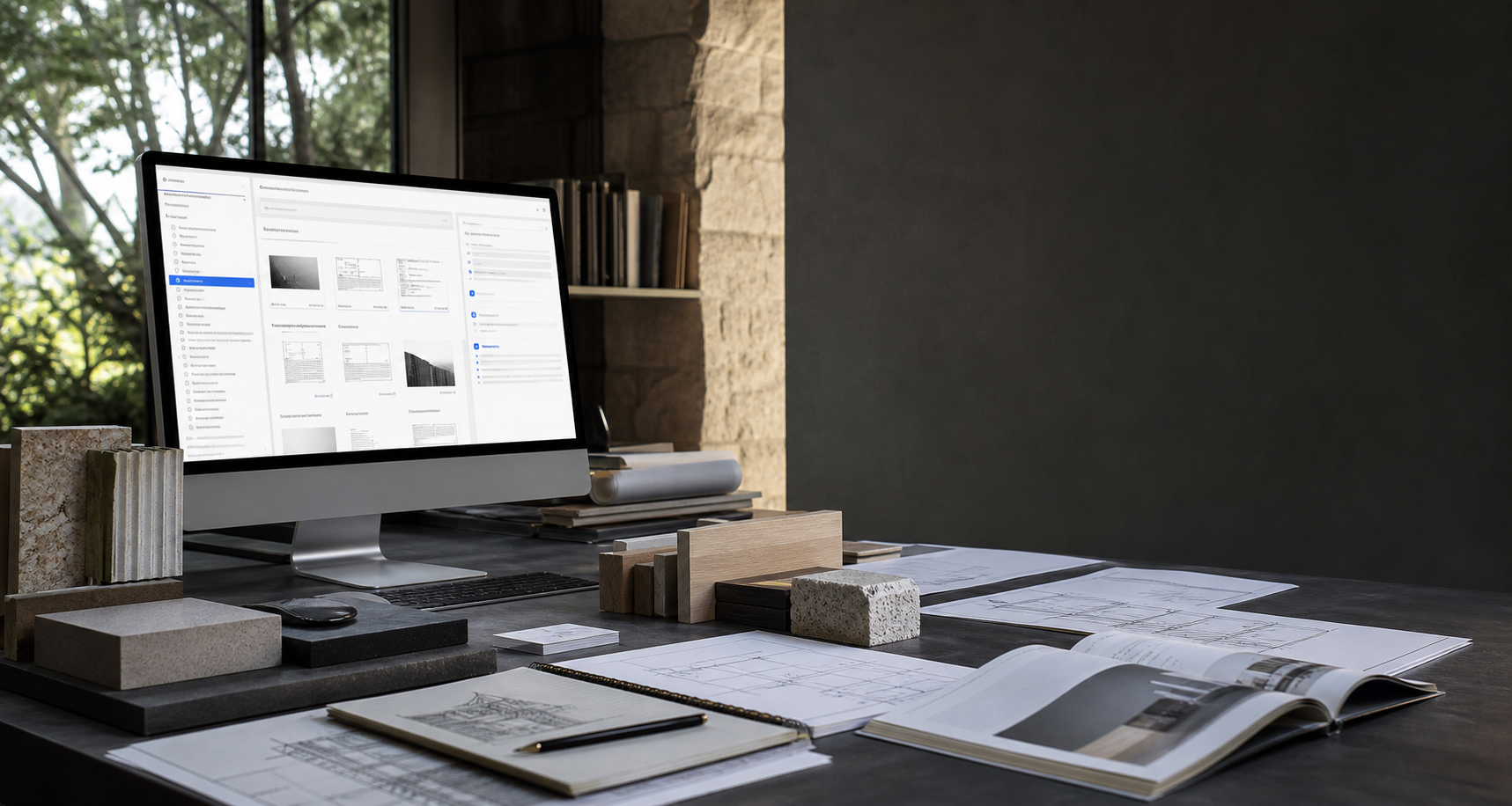 Building-product samples, plans and digital product information