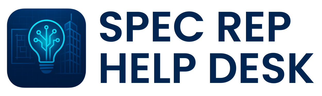 Spec Rep Help Desk